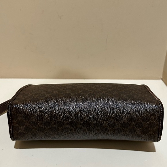 Vintage Celine mcadam Pvc Coated Clutch Handbag - Picture 5 of 11